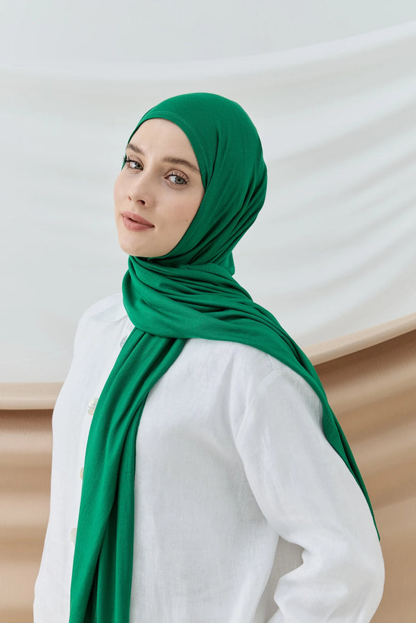 Penye Şal - Benetton Yeşili
