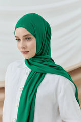 Penye Şal - Benetton Yeşili