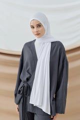 Penye Şal - Beyaz