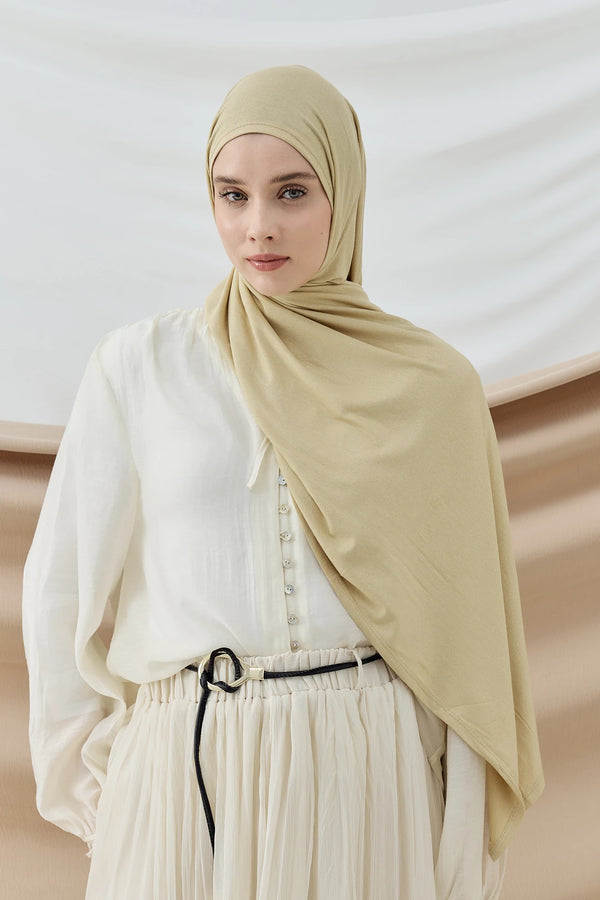Penye Şal - Butter Yellow
