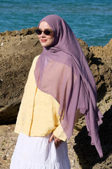 Aya Serisi Şal - Eflatun