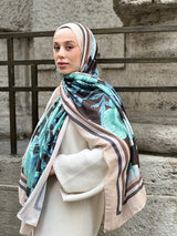 Margarit Desen Bambu Şal - İğde