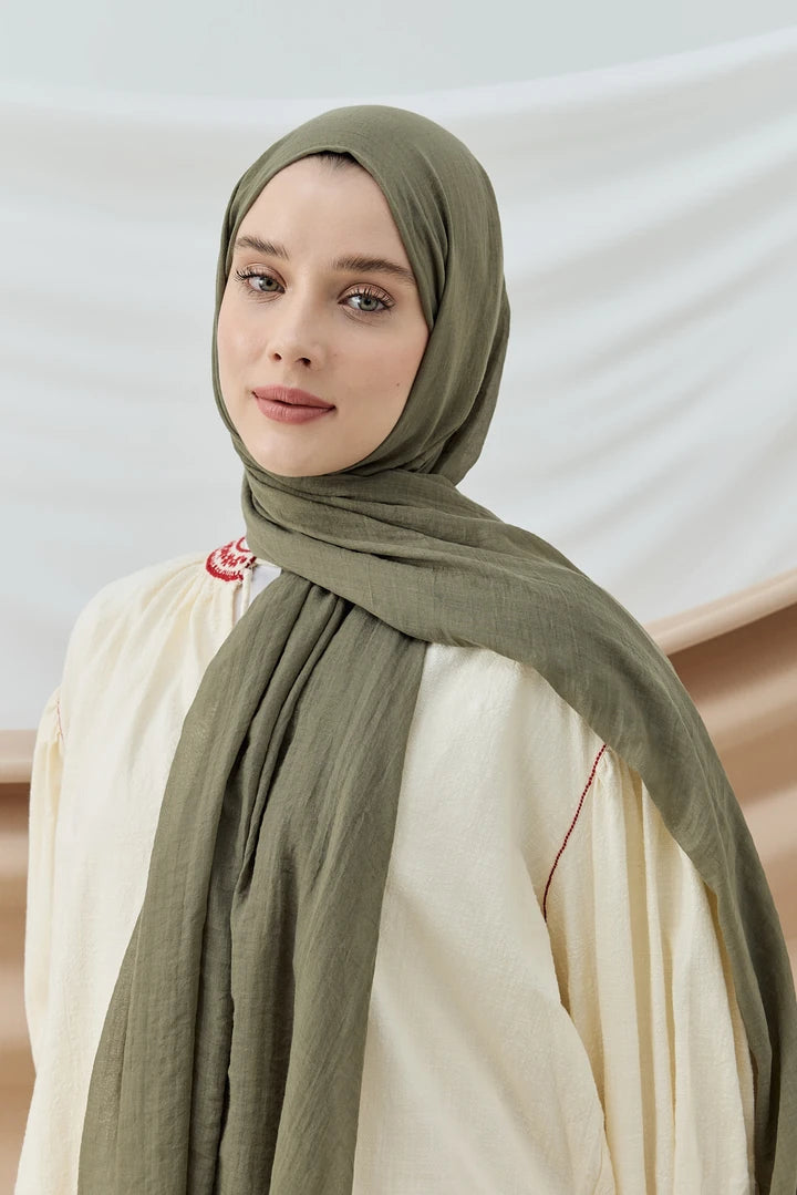 Aya Serisi Şal - Ihlamur