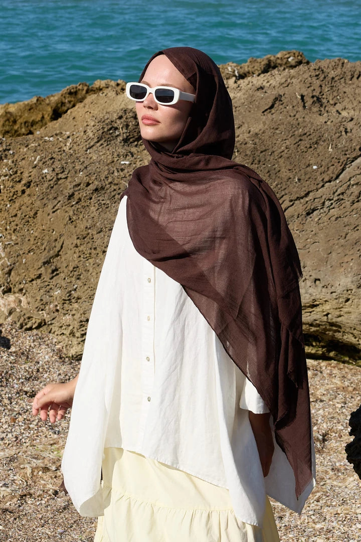 Aya Serisi Şal - Kakao