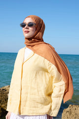 Aya Serisi Şal - Karamel