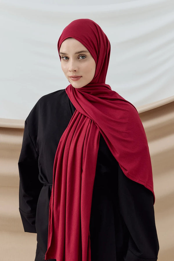 Penye Şal - Kiraz