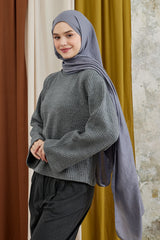 Modal Şal - Koyu Gri