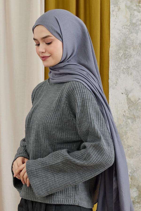 Modal Şal - Koyu Gri