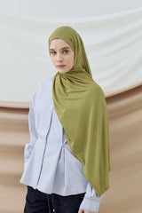 Penye Şal - Lime