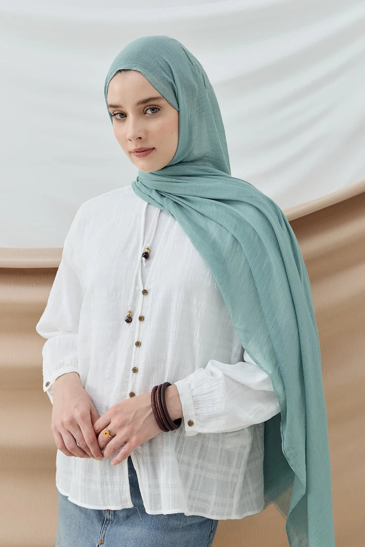 Aya Serisi Şal - Mint