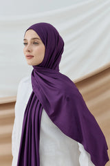 Penye Şal - Mürdüm
