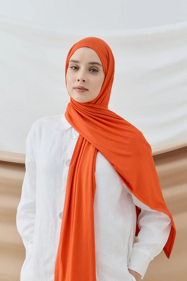 Penye Şal - Oranj