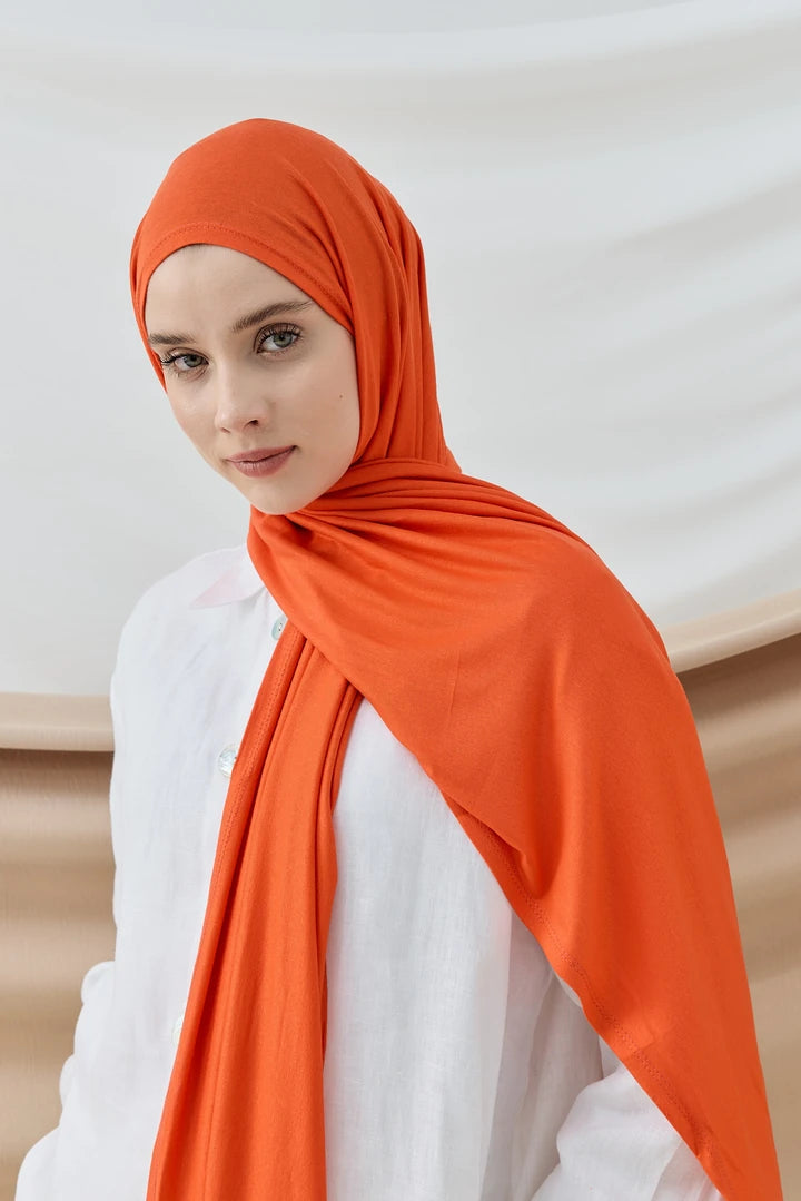 Penye Şal - Oranj
