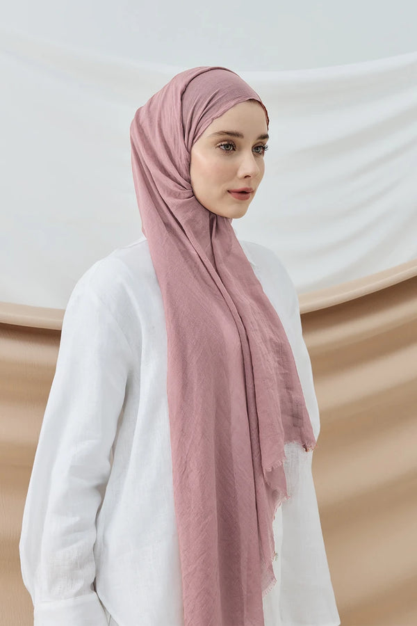 Aya Serisi Şal - Pudra