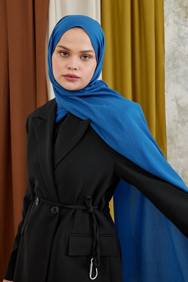 Modal Şal - Saks mavisi