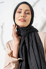 Bambu Kraş Şal - Siyah