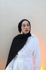 Neo Pamuk Şal - Siyah
