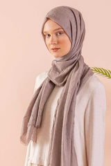 Bambu Kraş Şal - Vizon