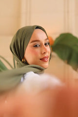 Neo Pamuk Şal - Yeşil Çay